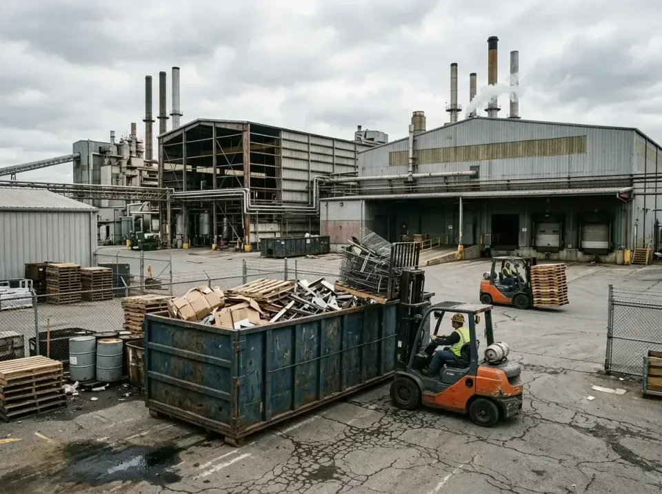 industrial-factory-scrap-conta-003 — frequently asked questions, Cheap Roll-off Dumpster Rentals in Woodbury, MN